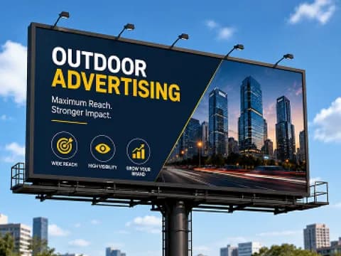 Placeholder sample image for Outdoor Advertising
