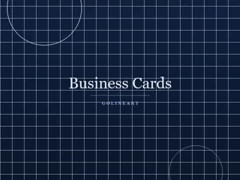 Placeholder sample image for Business Cards