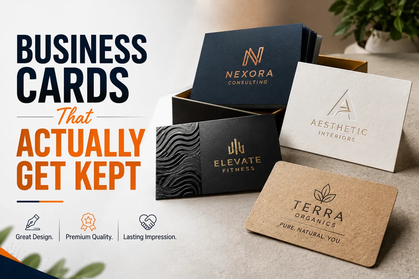 Business Cards That Actually Get Kept
